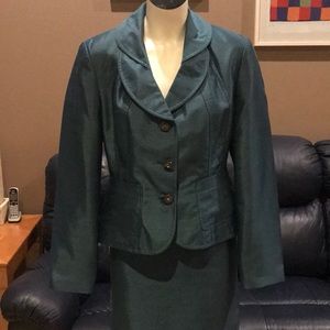 Larry Levine Green Powersuit